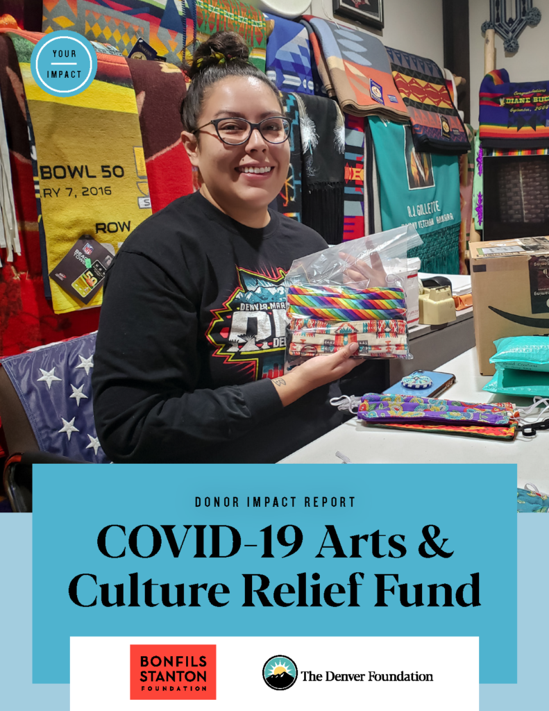 Covid 19 Arts & Culture Relief Fund Impact Update Cover
