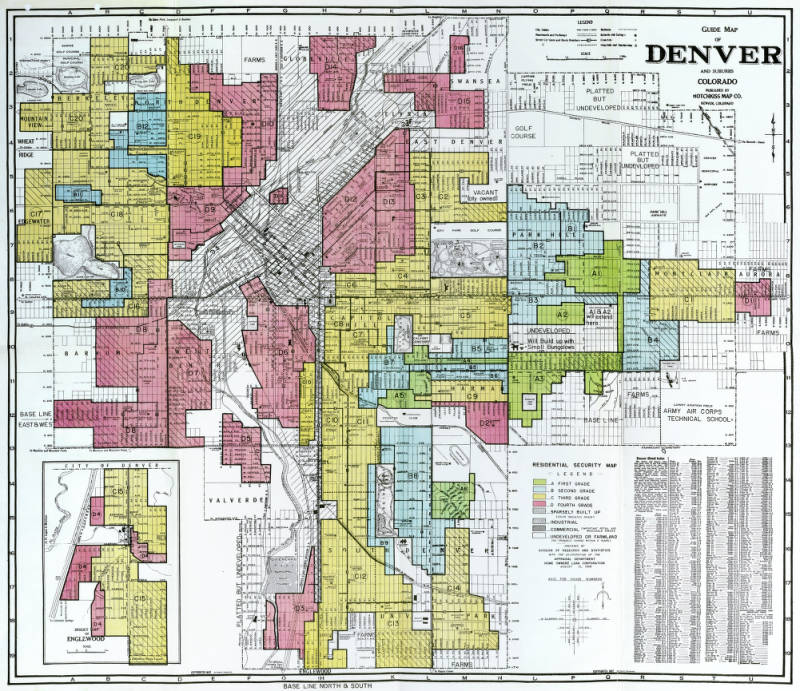 Denver Redline Map