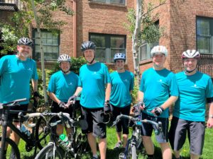 The Denver Foundation bike team