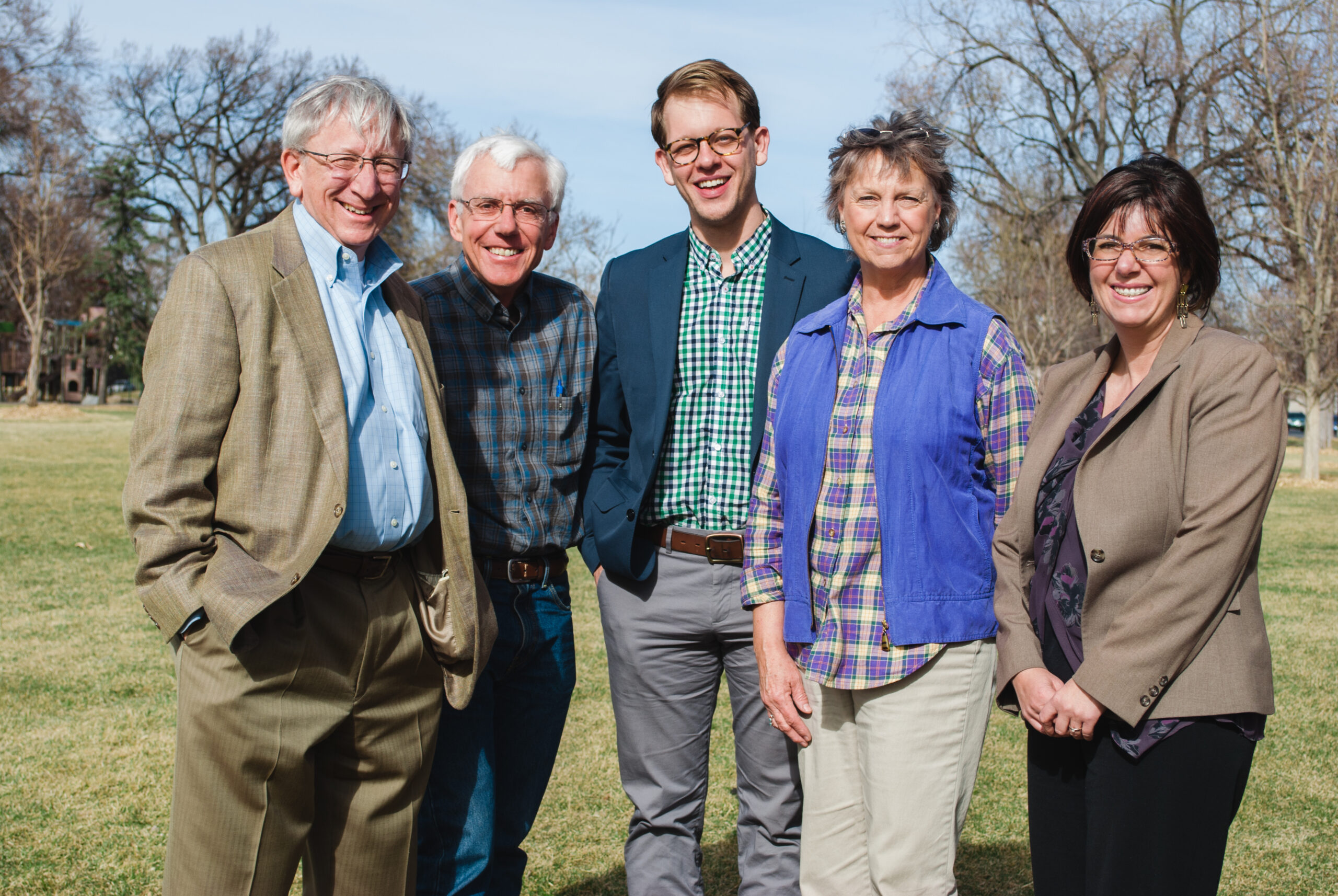 Peter Kirsch (left) With Other Members Of The Eag