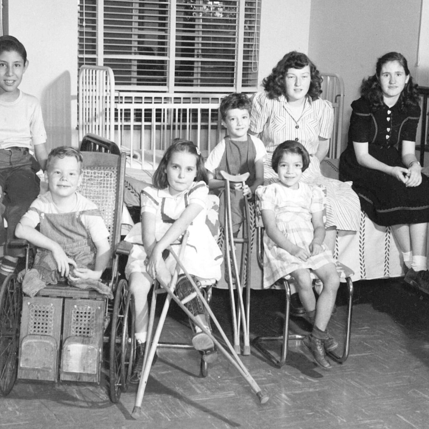 1950s​ — Focusing On Public Health, Polio Patients At St. Anne's