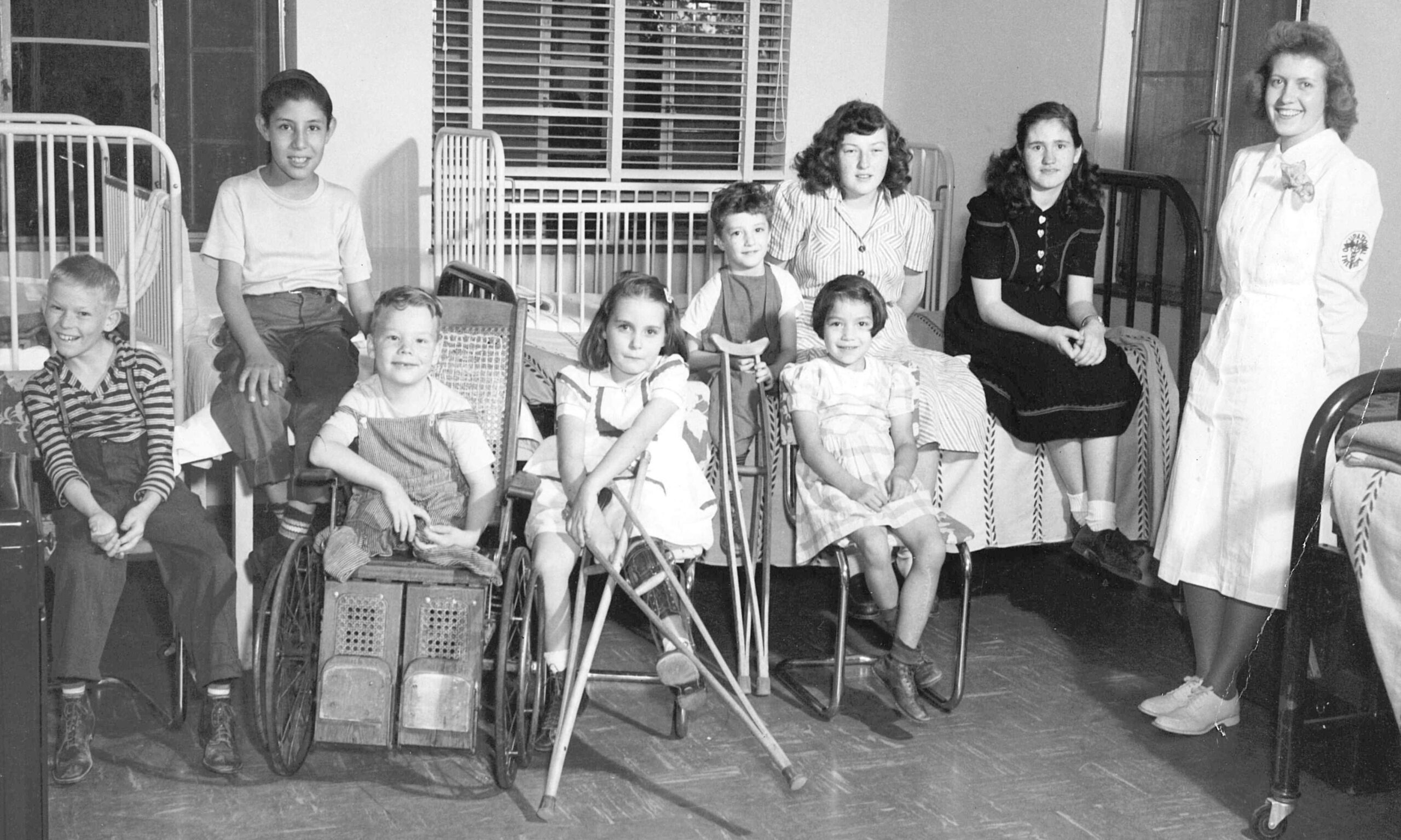 1950s​ — Focusing On Public Health, Polio Patients At St. Anne's