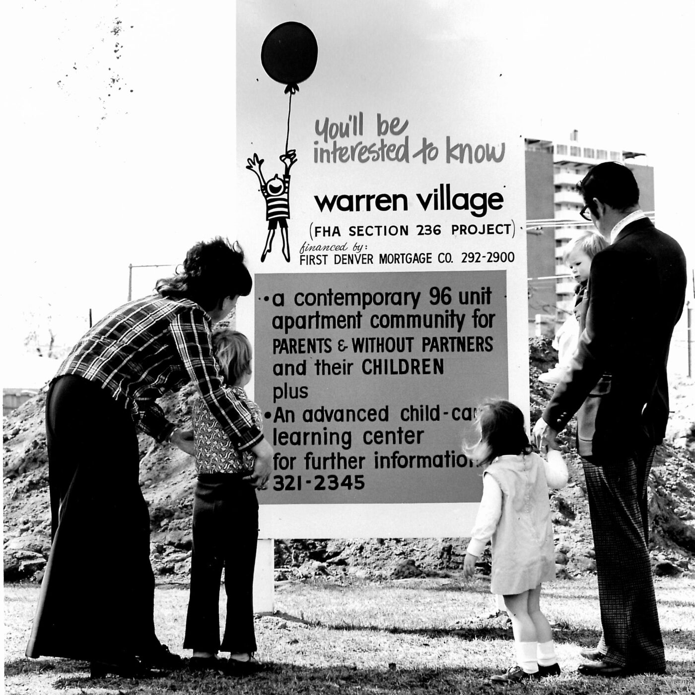 1975 — $1 Million Milestone, Warren Village