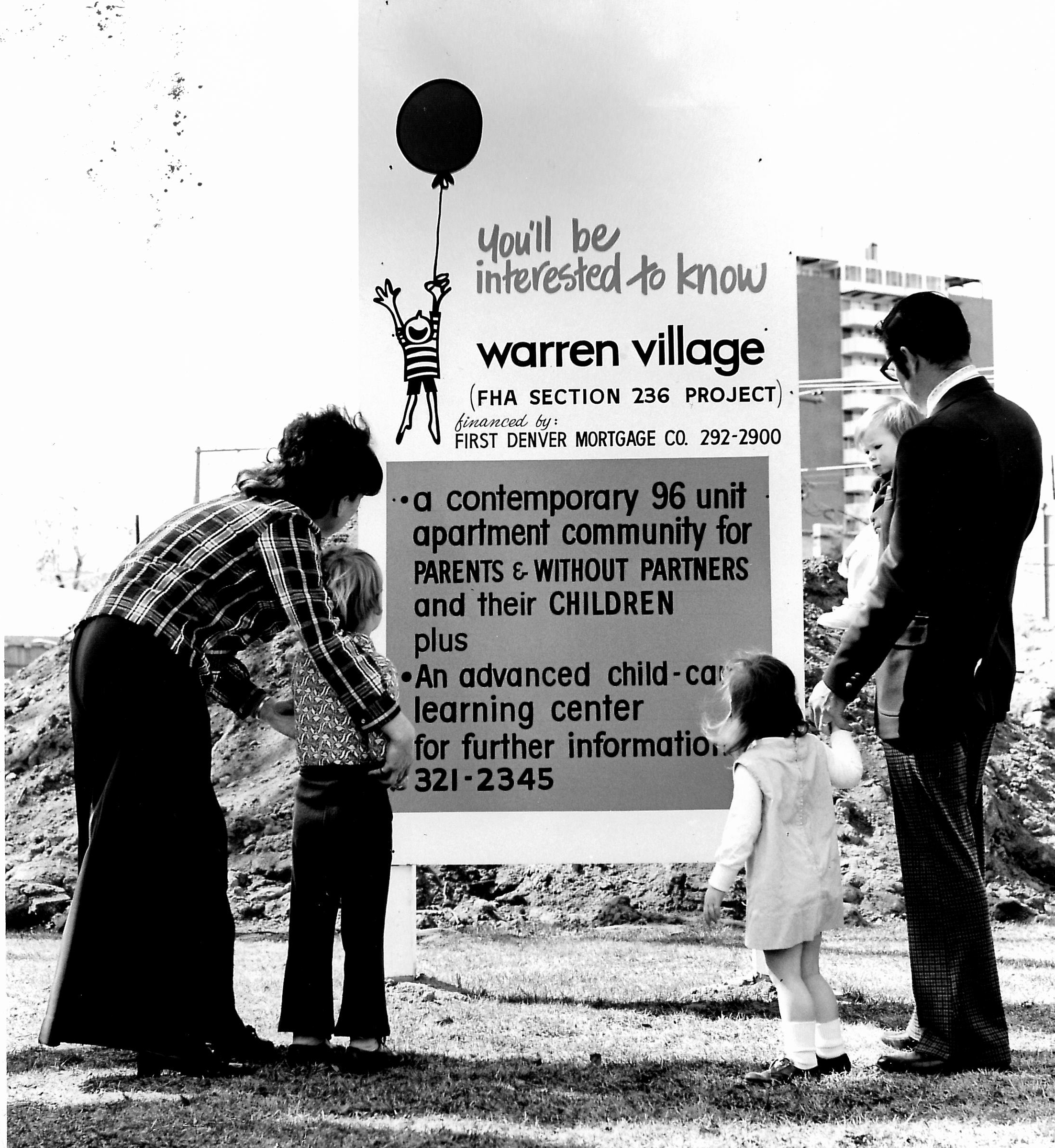 1975 — $1 Million Milestone, Warren Village